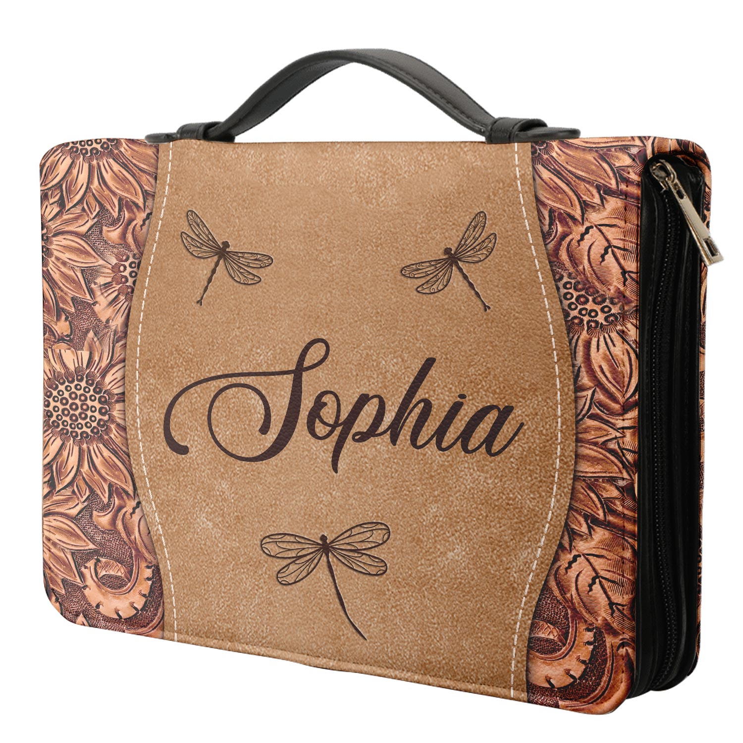  Personalized Bible Cover - Dragonfly Be Strong And Courageous Joshua 1 9 Bible Cover for Christians