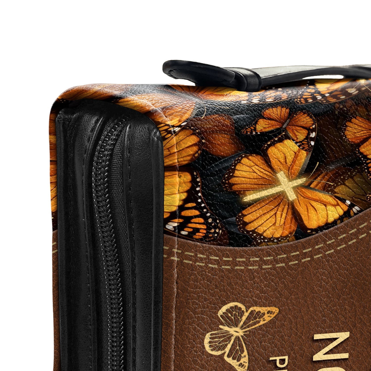 Pray About Everything Worry About Nothing Philippians 4 6 Butterfly Personalized Bible Cover