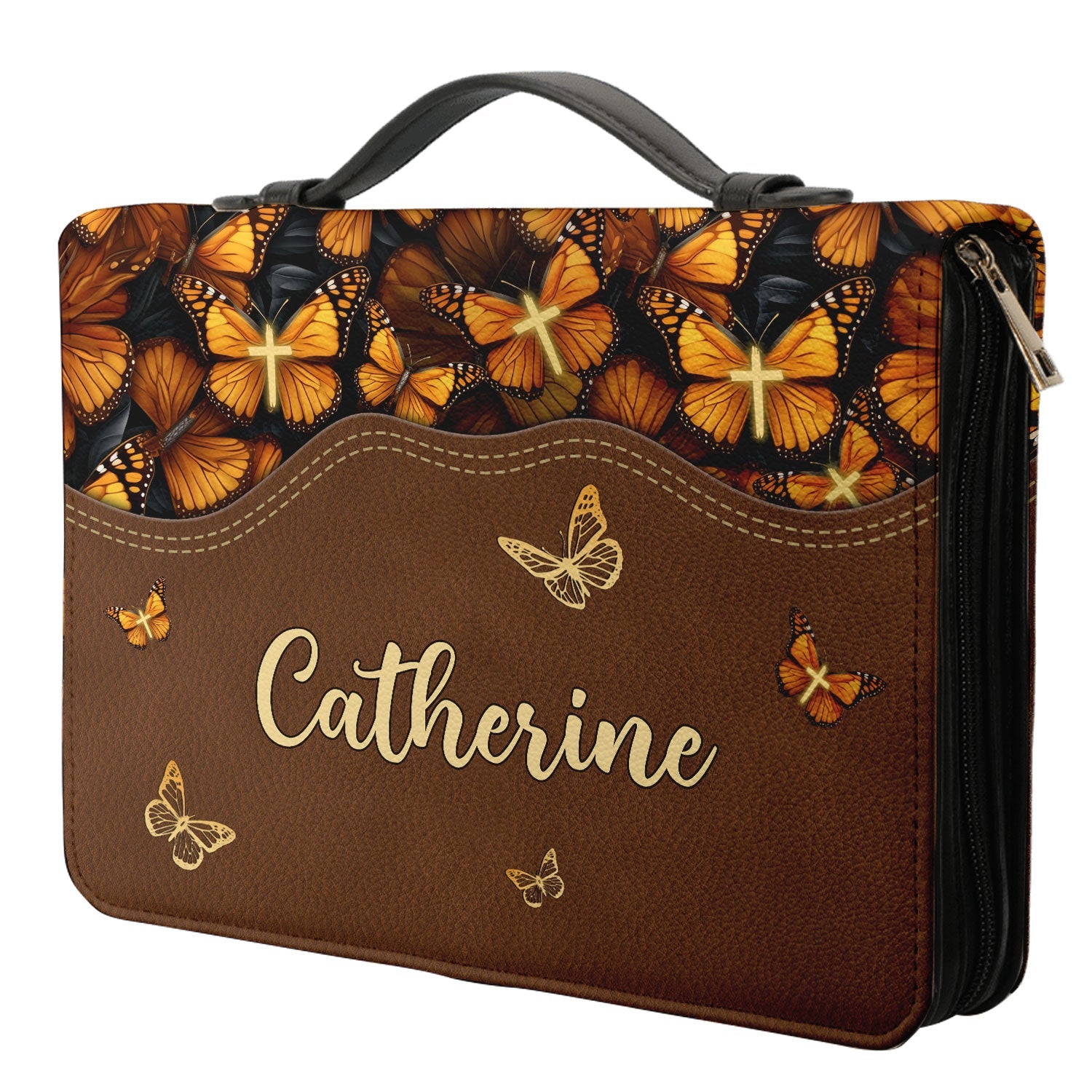 Pray About Everything Worry About Nothing Philippians 4 6 Butterfly Personalized Bible Cover