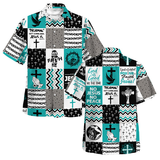 Quotes About Jesus From The Bible Hawaiian Shirt For Men And Women - Christian Summer Shirt