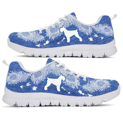Schnauzer Sneaker, Schnauzer Dog Lovers Sneakers Running Shoes Gift Women Men, Schnauzer Shoes