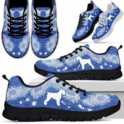 Schnauzer Sneaker, Schnauzer Dog Lovers Sneakers Running Shoes Gift Women Men, Schnauzer Shoes