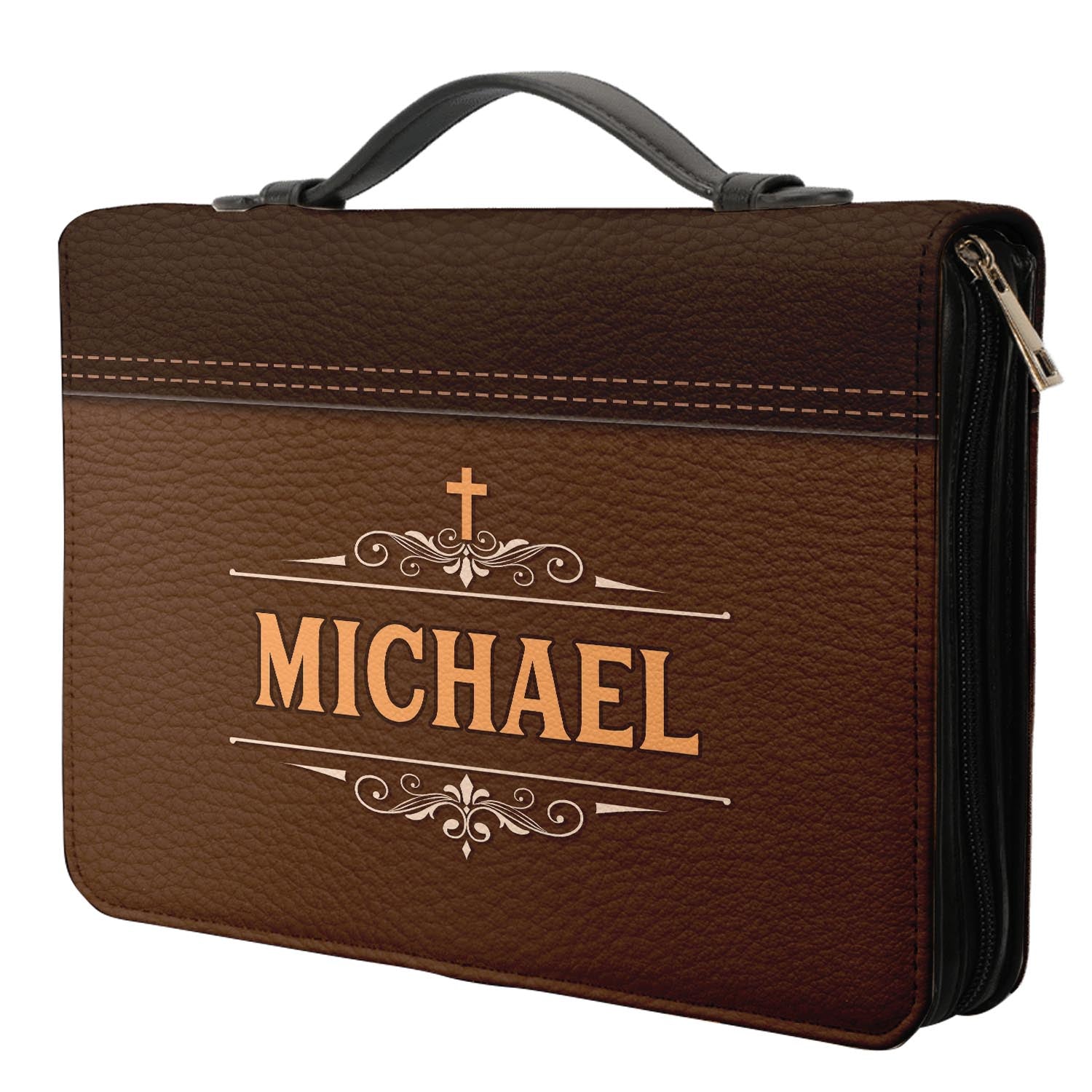 Seek His Will In All You Do Proverbs 3 6 Personalized Bible Cover - Christian Bible Covers For Women