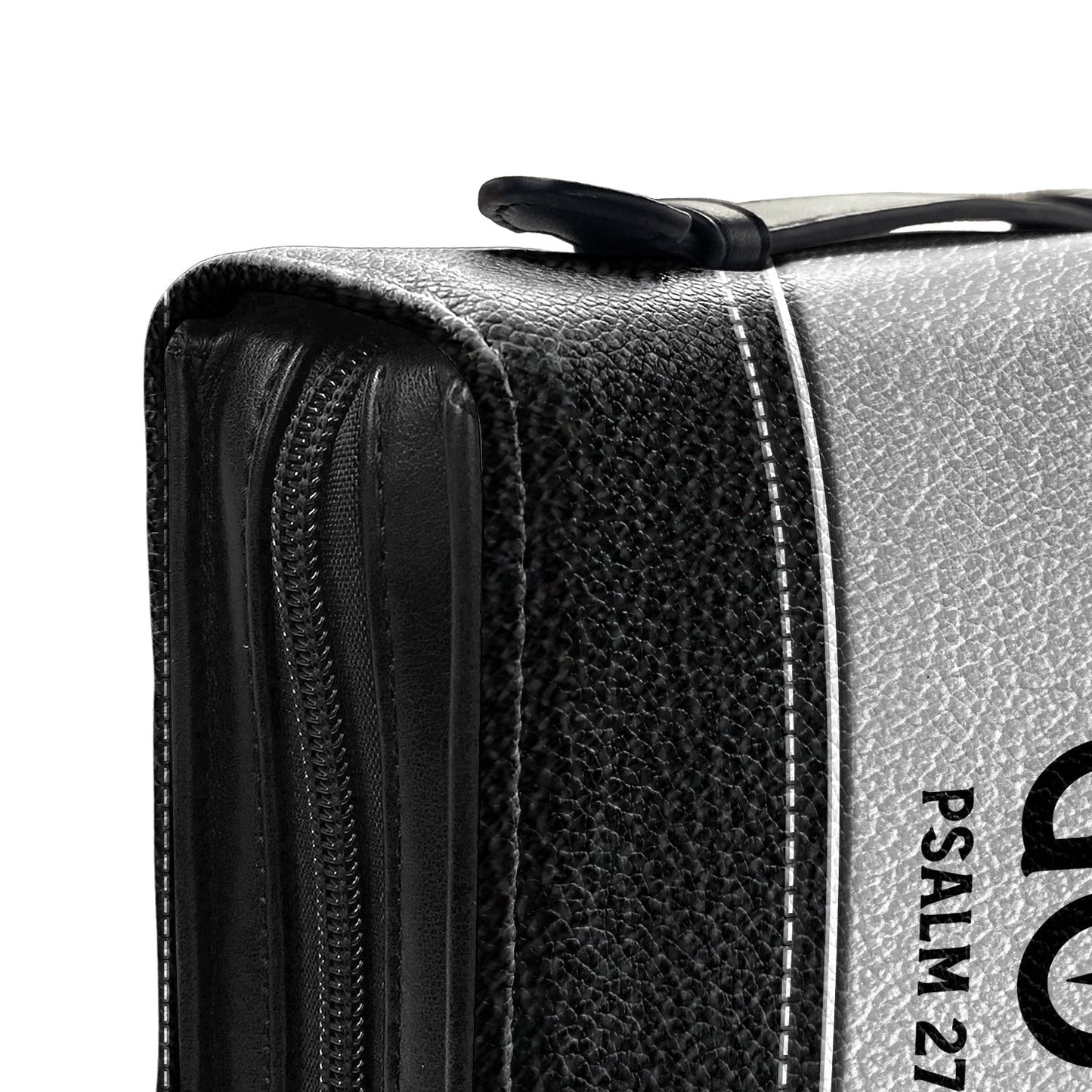 Take Heart Dont Quit Stay With God Psalm 27 14 Personalized Bible Cover - Christian Bible Covers For Women