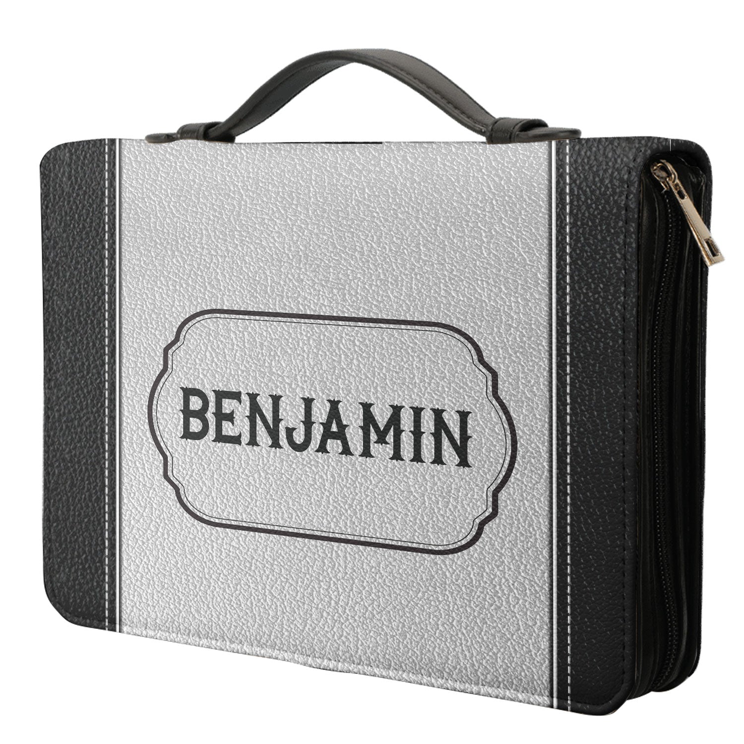 Take Heart Dont Quit Stay With God Psalm 27 14 Personalized Bible Cover - Christian Bible Covers For Women