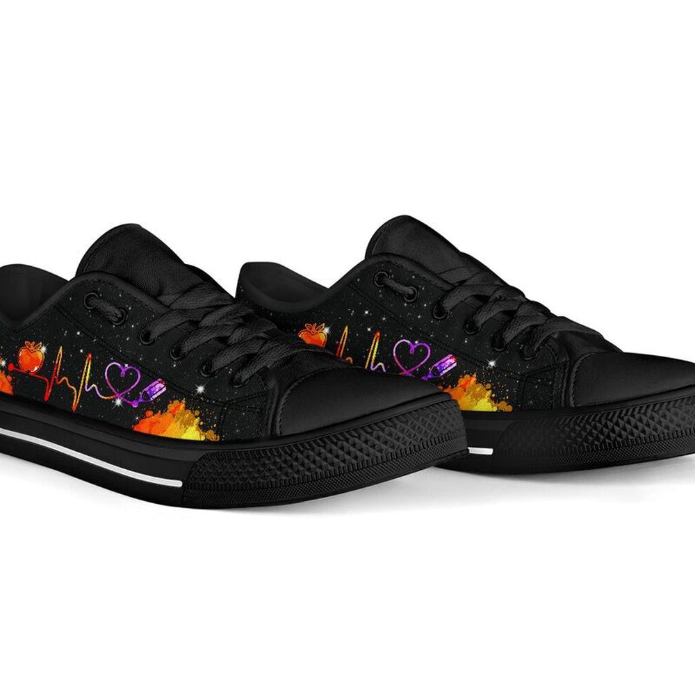 Teacher Art Shoes, Teacher Shoes, Low Top Sneakers