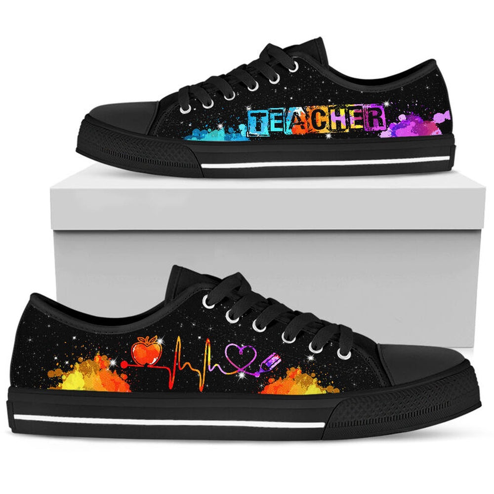 Teacher Art Shoes, Teacher Shoes, Low Top Sneakers