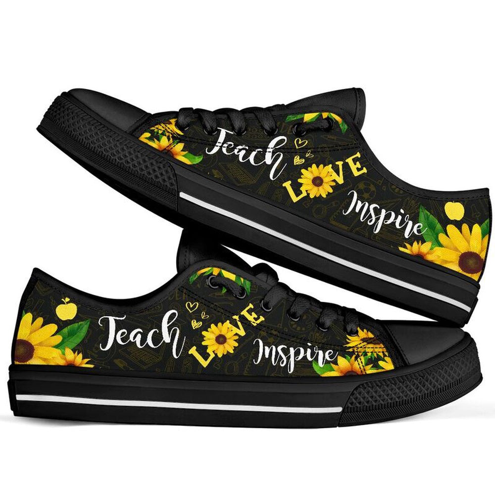 Teacher Low Top Shoes License Plate Shoes for Mens, Teacher Shoes, Low Top Sneakers
