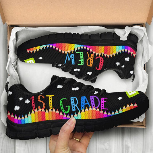 Teacher Sneaker, 1St Grade Crew Abc Shoes, Fun Teacher Shoes