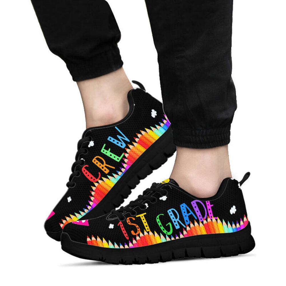 Teacher Sneaker, 1St Grade Crew Abc Shoes, Fun Teacher Shoes