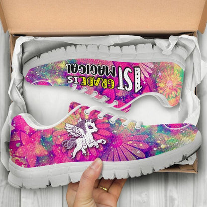 Teacher Sneaker, 1St Grade Is Magical Shoes, Fun Teacher Shoes