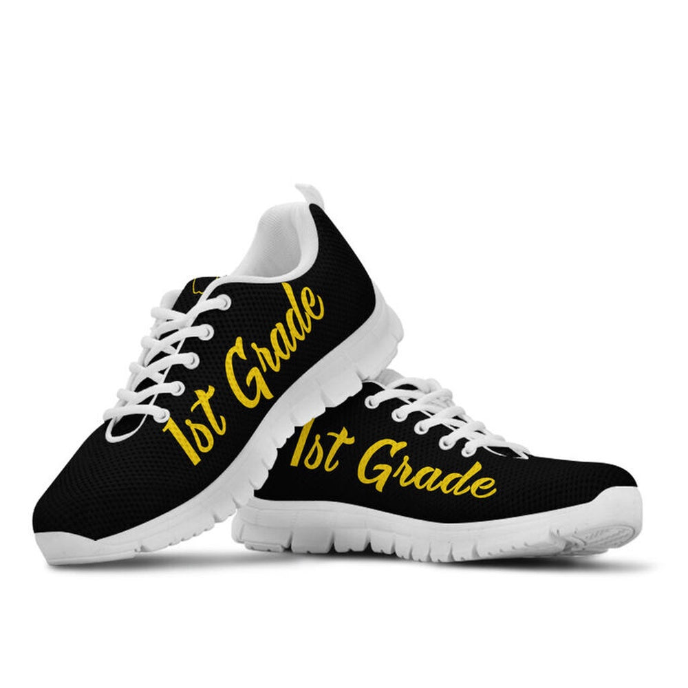 Teacher Sneaker, 1St Grade Love Sunflower Shoes, Fun Teacher Shoes
