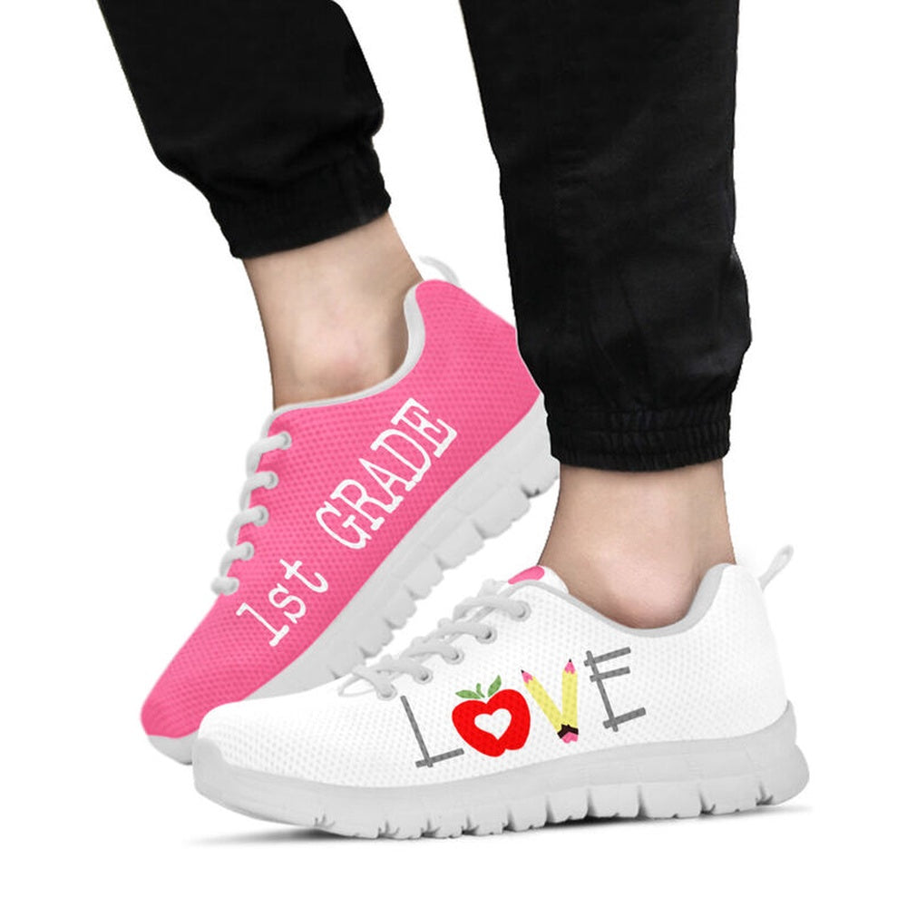 Teacher Sneaker, 1St Grade Teacher Love Shoes Shoes, Fun Teacher Shoes