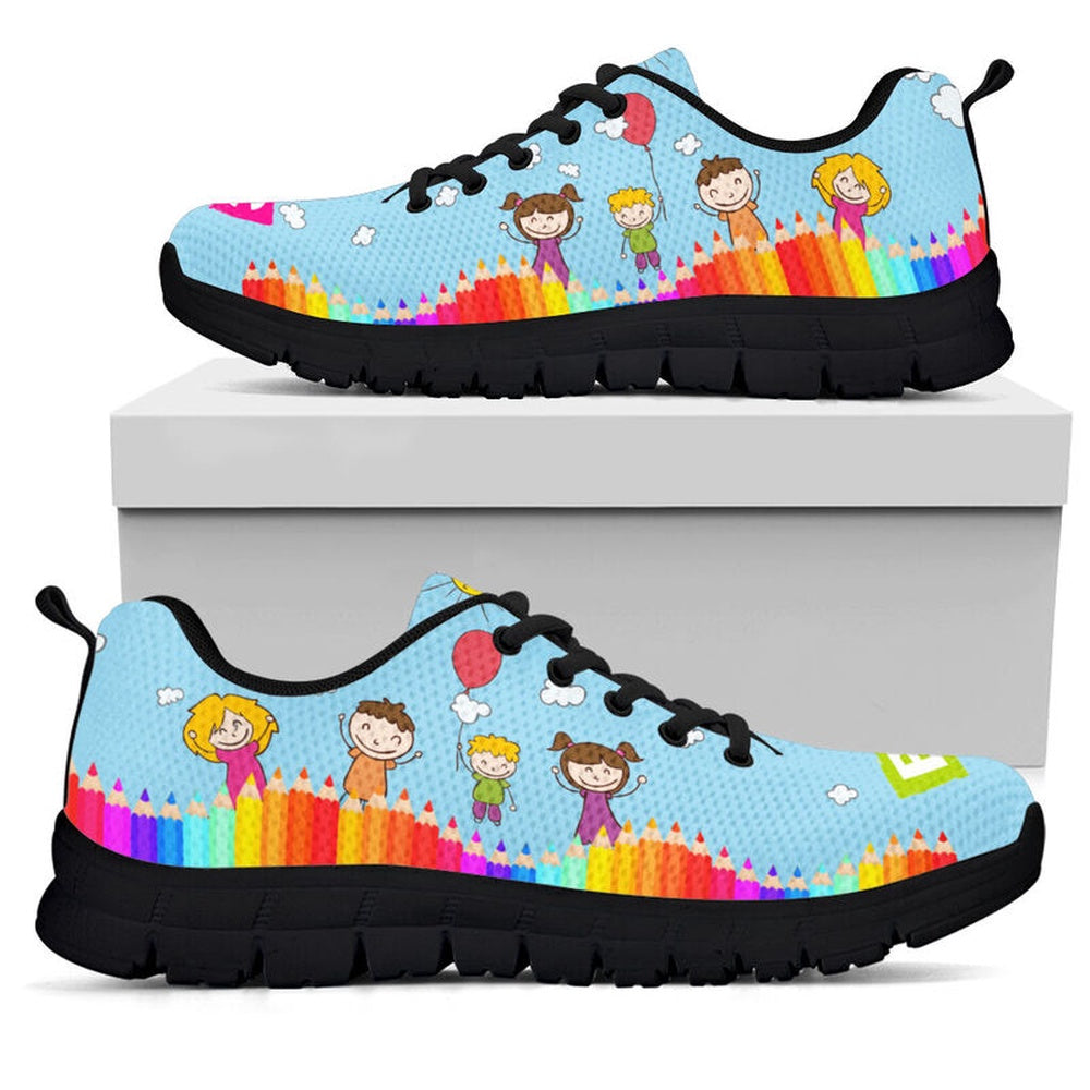Teacher Sneaker, 2Nd Grade Teacher Abc Sneakers, Fun Teacher Shoes