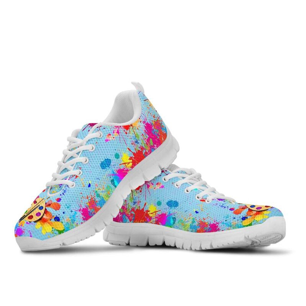 Teacher Sneaker, Art Teacher Shoes Sneakers, Fun Teacher Shoes