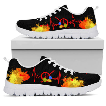 Teacher Sneaker, Atar Heath Studies Teacher Art Sneakers, Fun Teacher Shoes