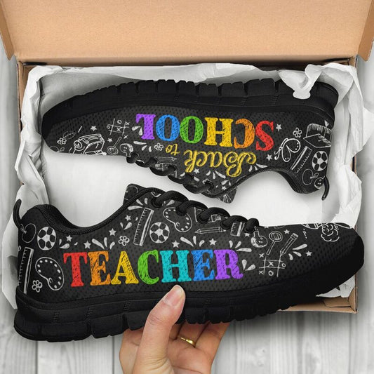 Teacher Sneaker, Back To School  Teacher Sneakers, Fun Teacher Shoes