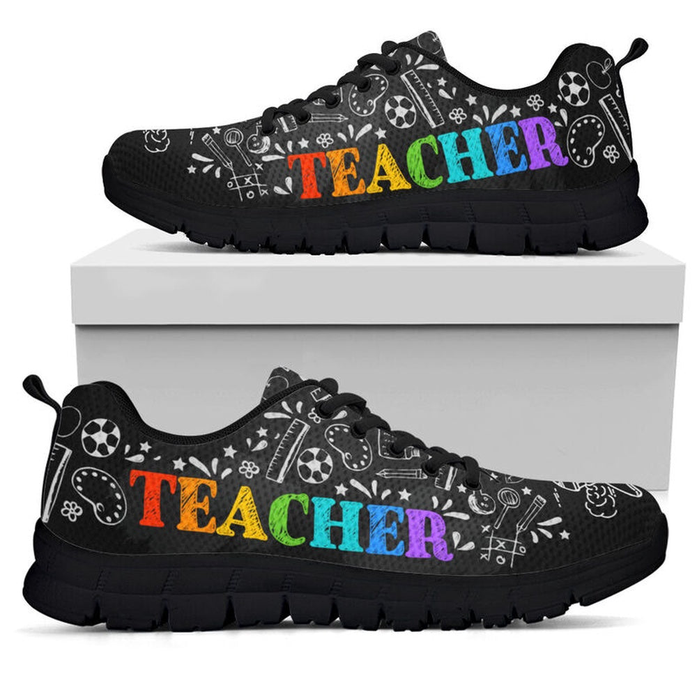 Teacher Sneaker, Back To School  Teacher Sneakers, Fun Teacher Shoes