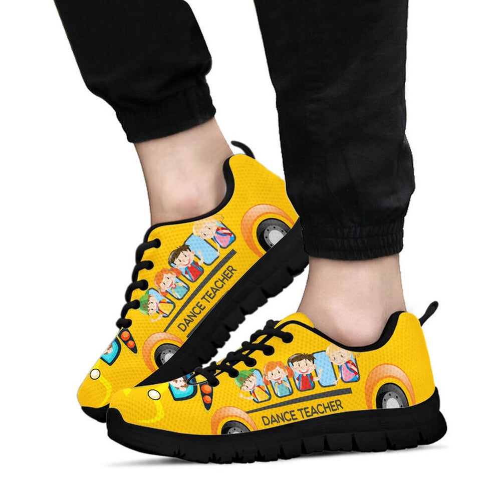 Teacher Sneaker, Dance Teacher Bus Shoes Sneakers, Fun Teacher Shoes