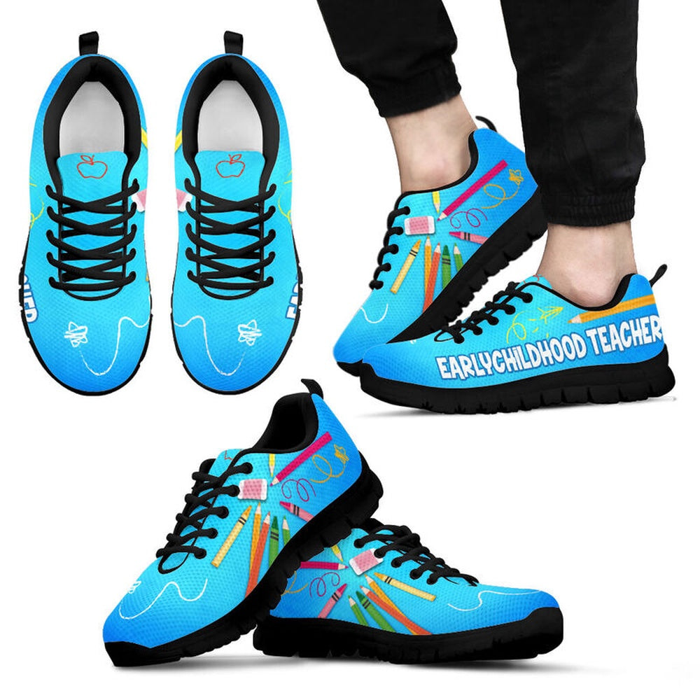 Teacher Sneaker, Earlychildhood Teacher Shoes Sneakers, Fun Teacher Shoes