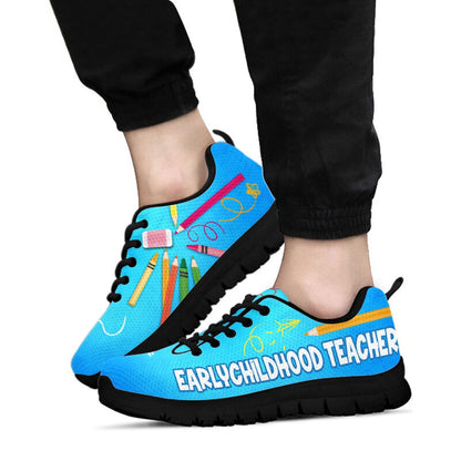 Teacher Sneaker, Earlychildhood Teacher Shoes Sneakers, Fun Teacher Shoes