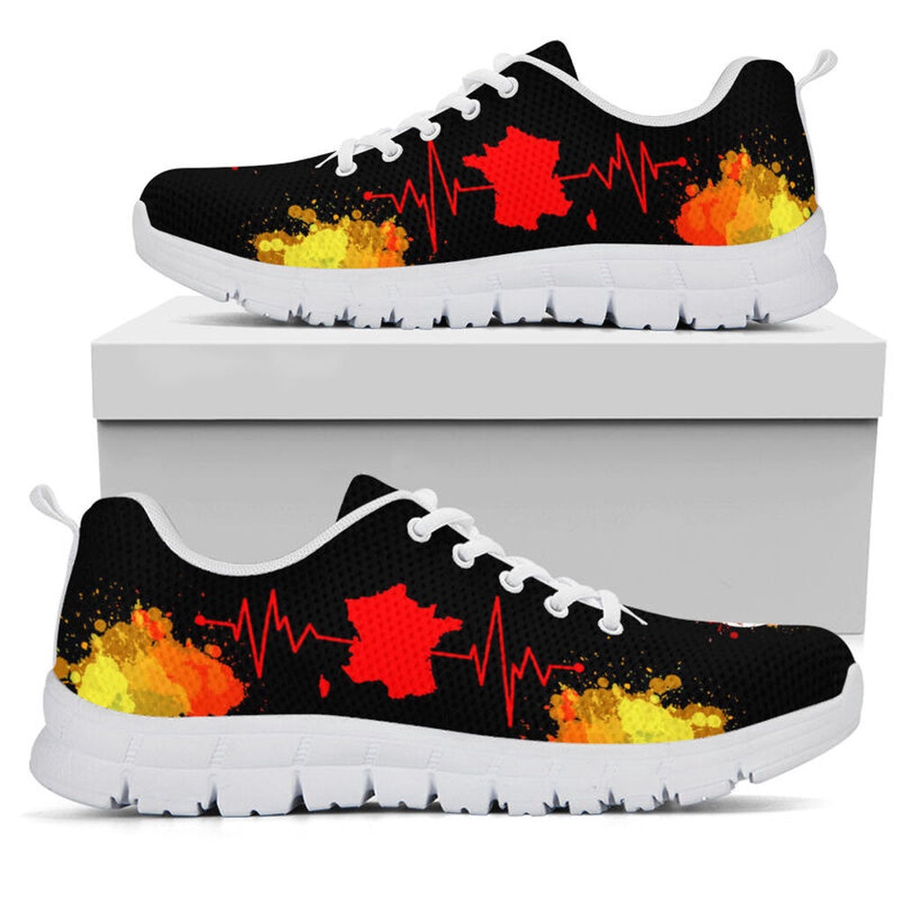 Teacher Sneaker, French Teacher Art Sneakers, Fun Teacher Shoes