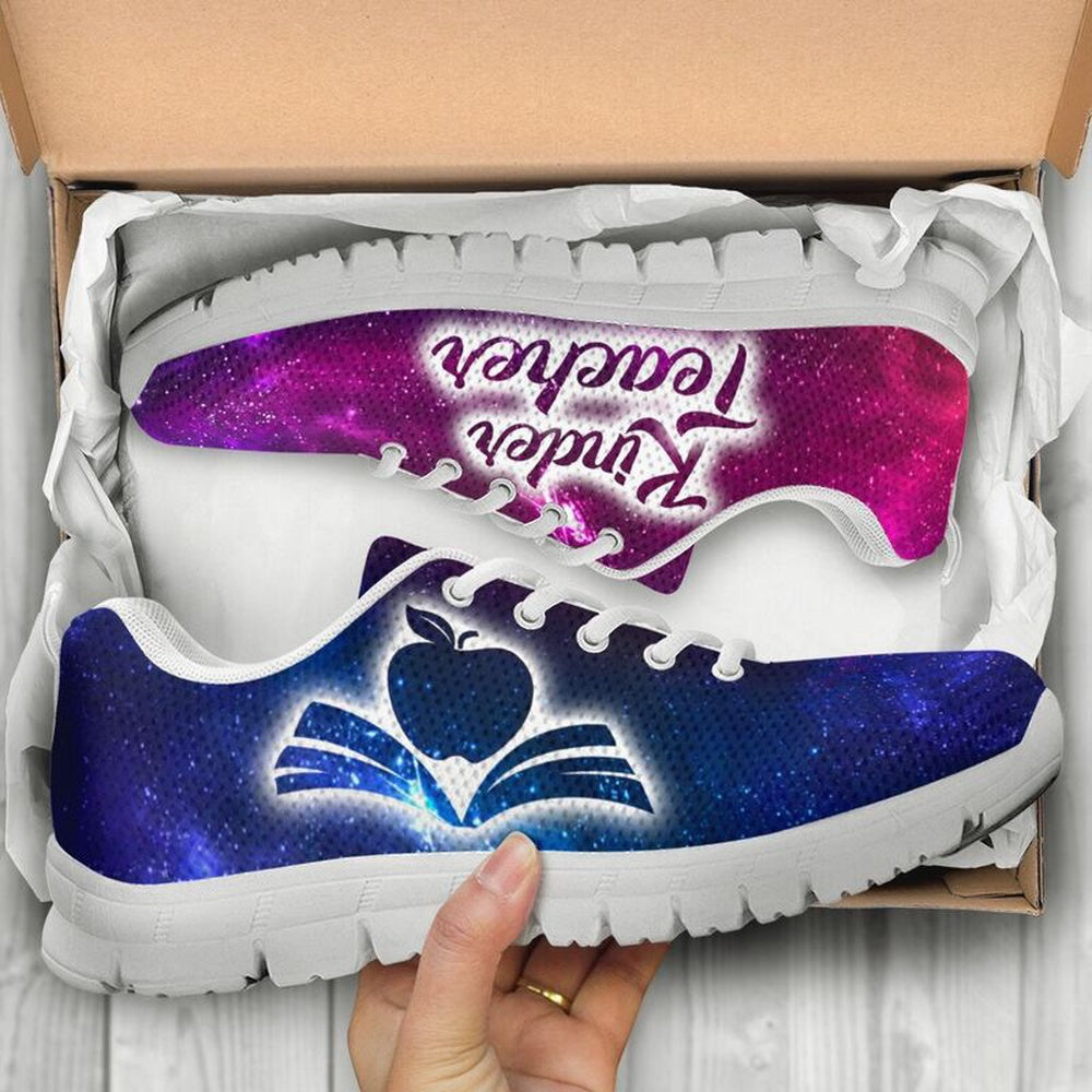 Teacher Sneaker, Kinder Teacher Sneakers, Fun Teacher Shoes