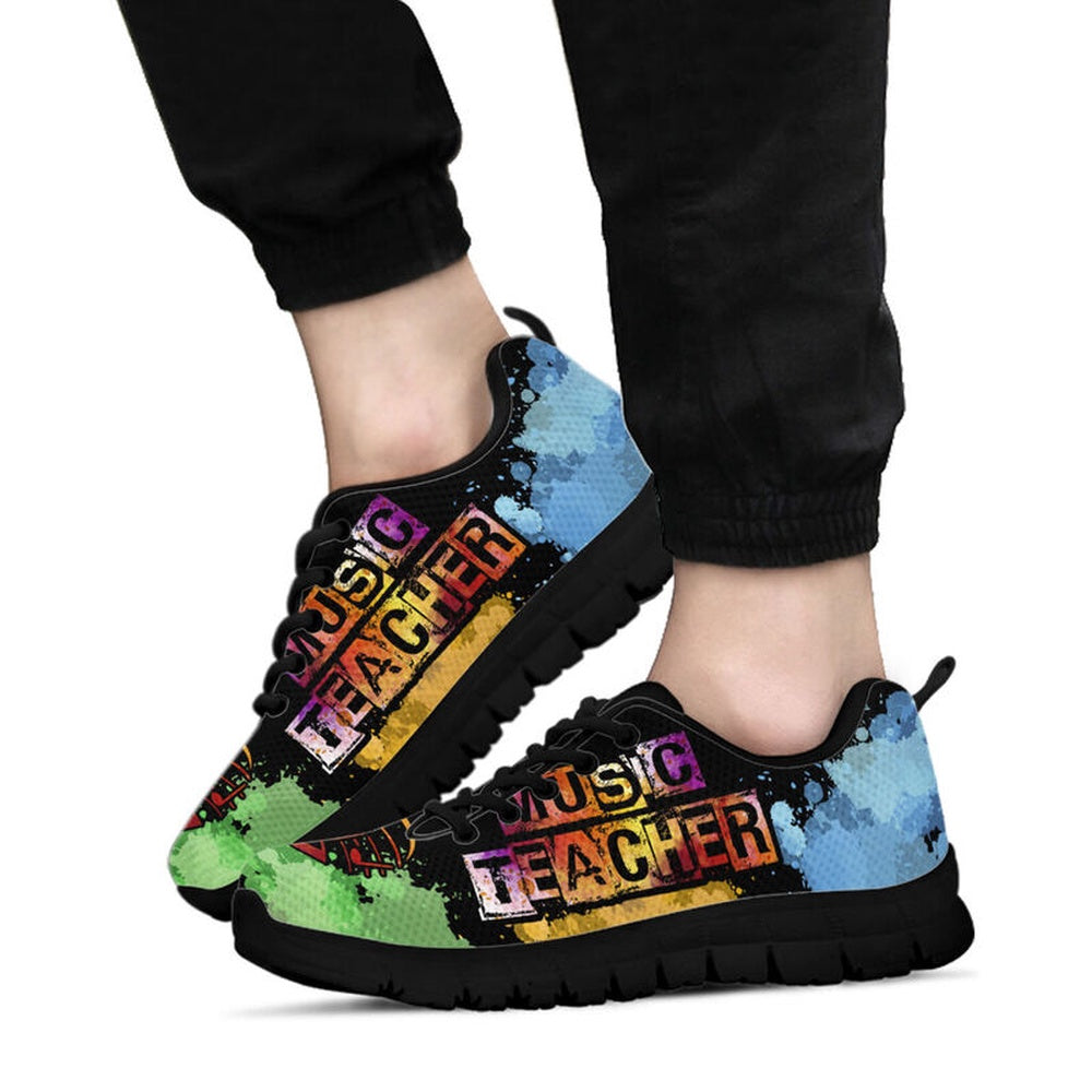 Teacher Sneaker, Music Teacher Sneakers Sneakers, Fun Teacher Shoes