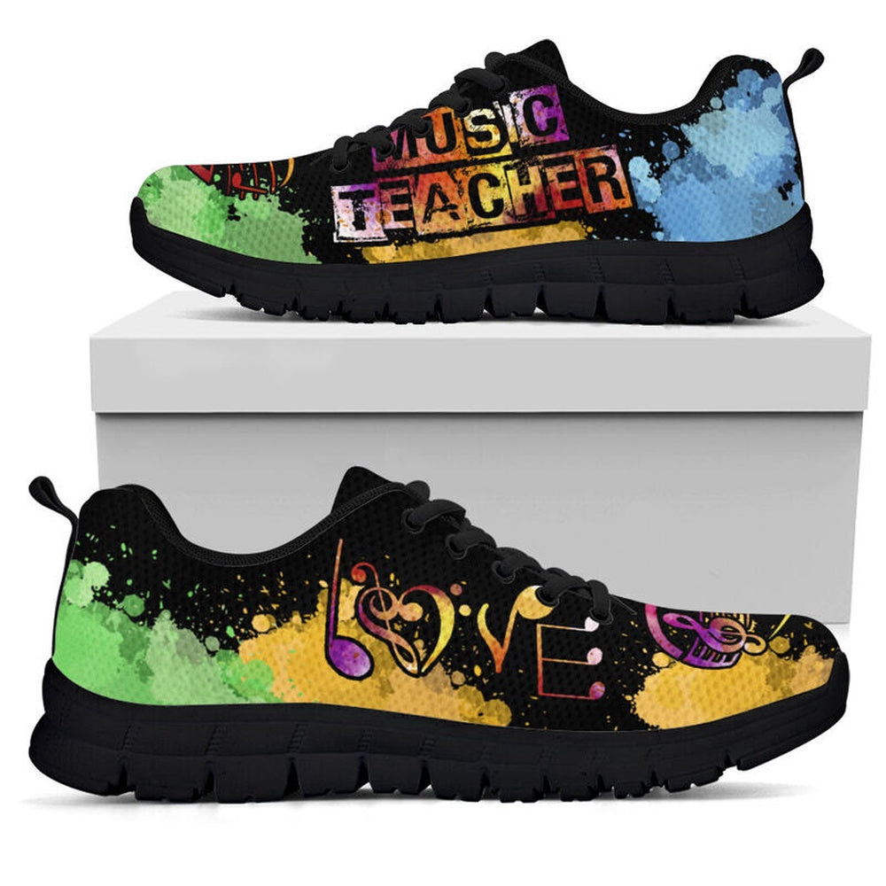 Teacher Sneaker, Music Teacher Sneakers Sneakers, Fun Teacher Shoes