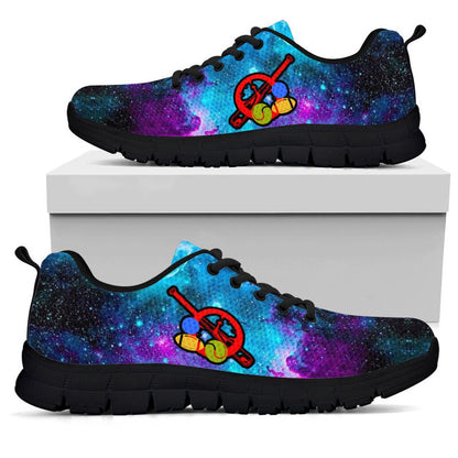 Teacher Sneaker, Pe Teacher- Galaxy Sneakers, Fun Teacher Shoes