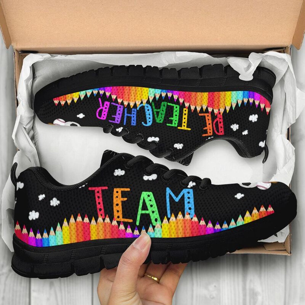Teacher Sneaker, Pe Teacher Team Shoes Sneakers, Fun Teacher Shoes