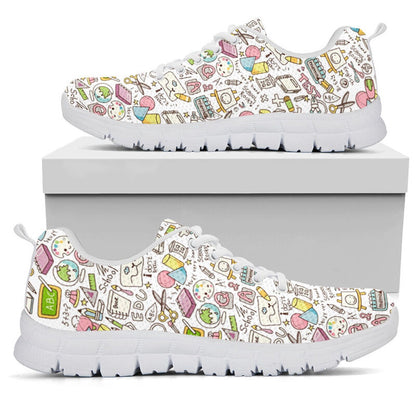 Teacher Sneaker, Super Cute Teacher Sneaker Sneakers, Fun Teacher Shoes