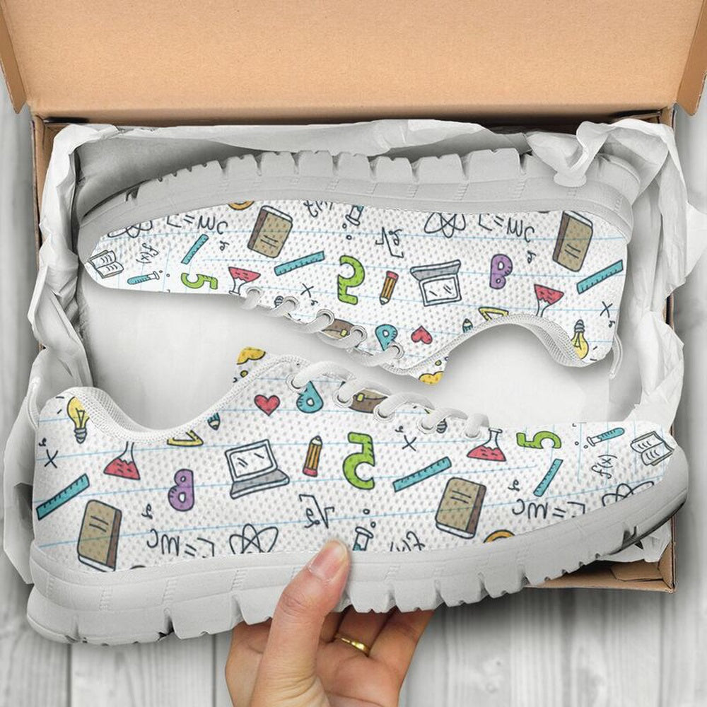 Teacher Sneaker, Teacher Cute Sneakers Sneakers, Fun Teacher Shoes