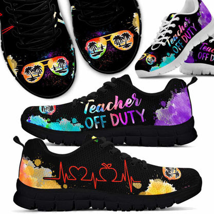 Teacher Sneaker, Teacher Off Duty Sneakers Shoes, Fun Teacher Shoes
