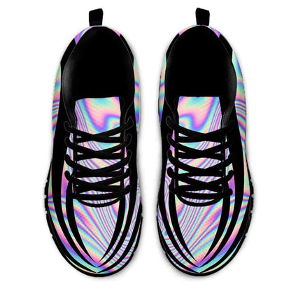 Teacher Sneaker, Teacher Sneakers Gym Running Shoes, Rainbow Color Gradient Shoes, Fun Teacher Shoes