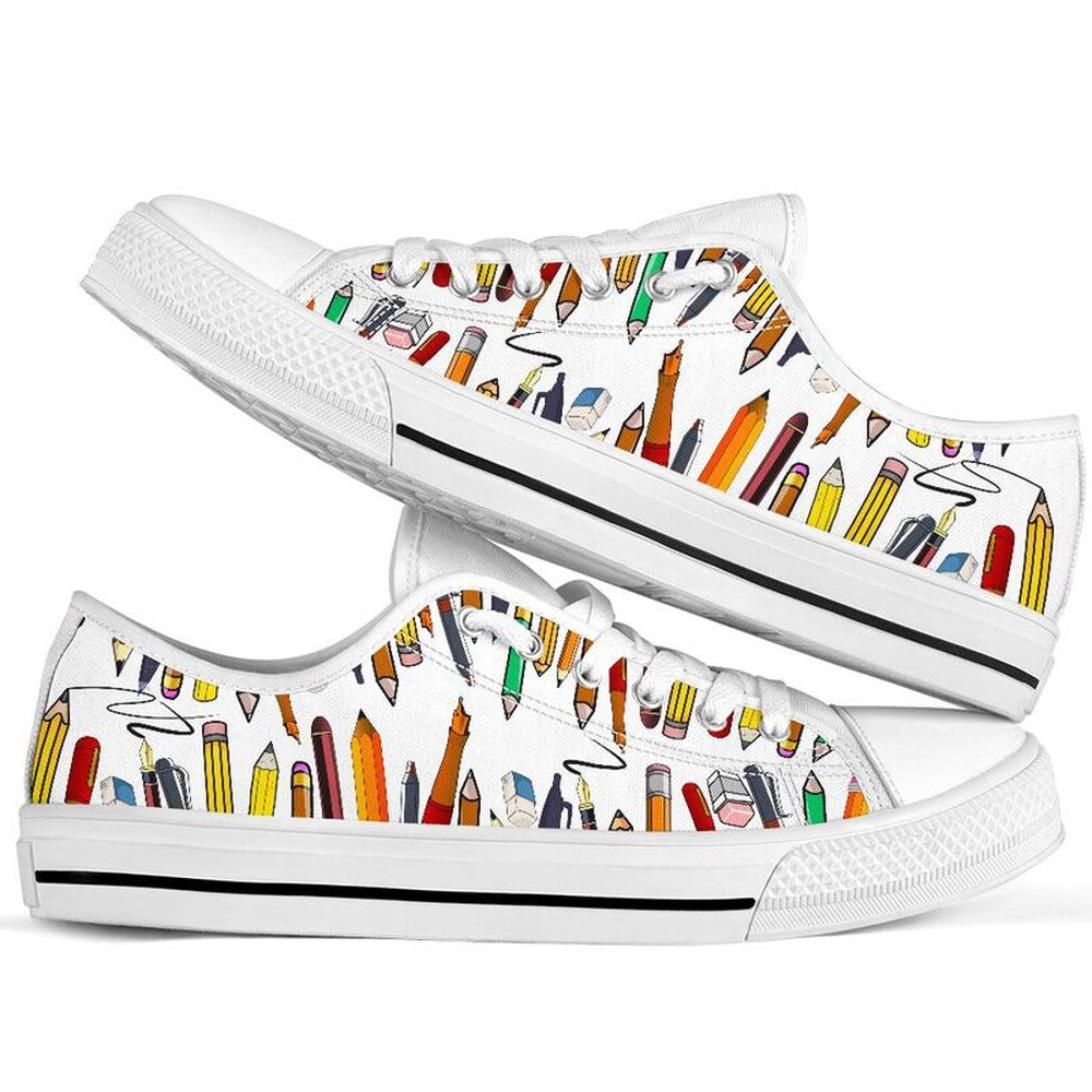 Teacher Tool Low Top Shoes, Teacher Shoes, Low Top Sneakers