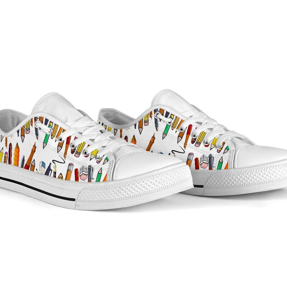 Teacher Tool Low Top Shoes, Teacher Shoes, Low Top Sneakers
