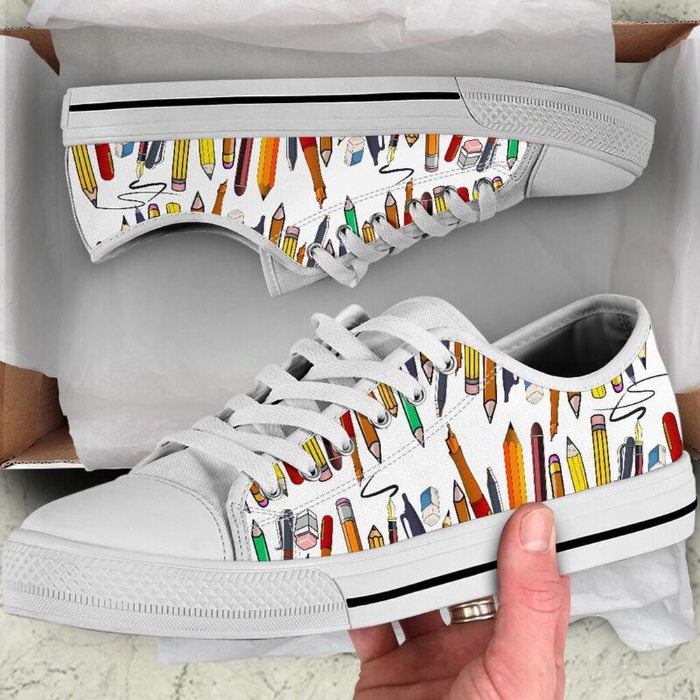 Teacher Tool Low Top Shoes, Teacher Shoes, Low Top Sneakers