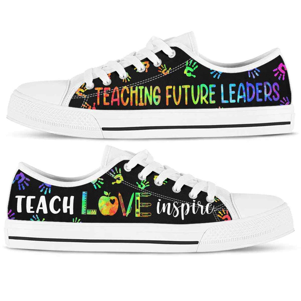 Teaching Future Leaders Teacher Low Top Shoes, Teacher Shoes, Low Top Sneakers