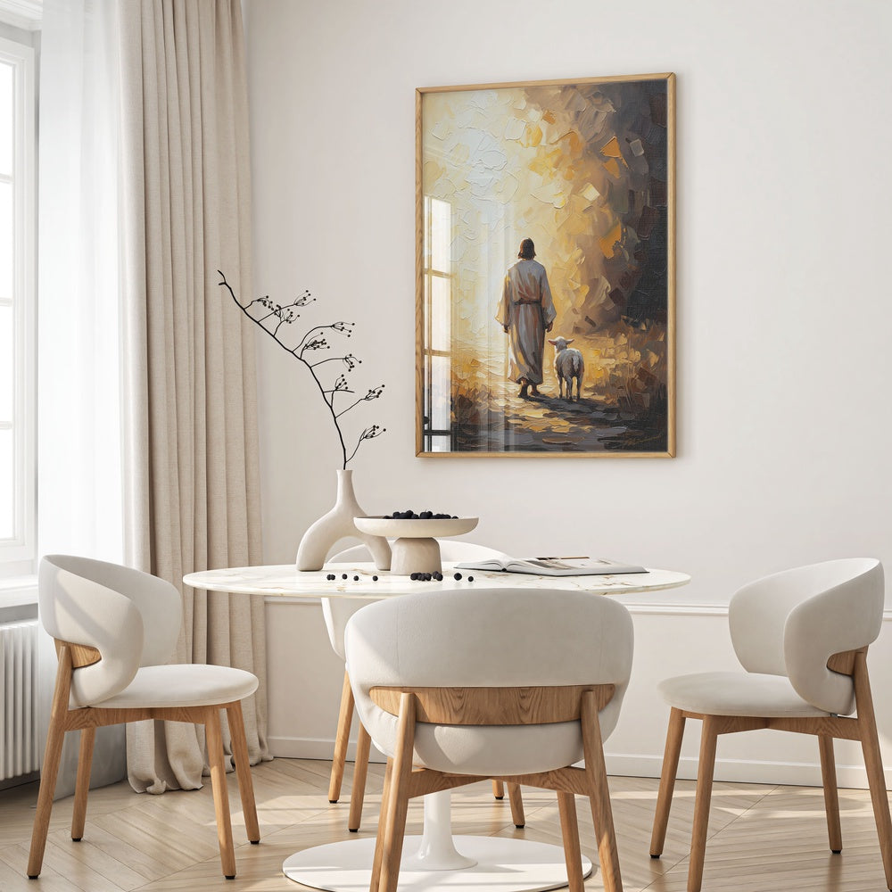 The Journey Home III, Christian Canvas Wall Art, Christmas Gift Ideas, Christian Home Decor, Ciaocustom