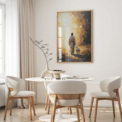 The Journey Home III, Christian Canvas Wall Art, Christmas Gift Ideas, Christian Home Decor, Ciaocustom