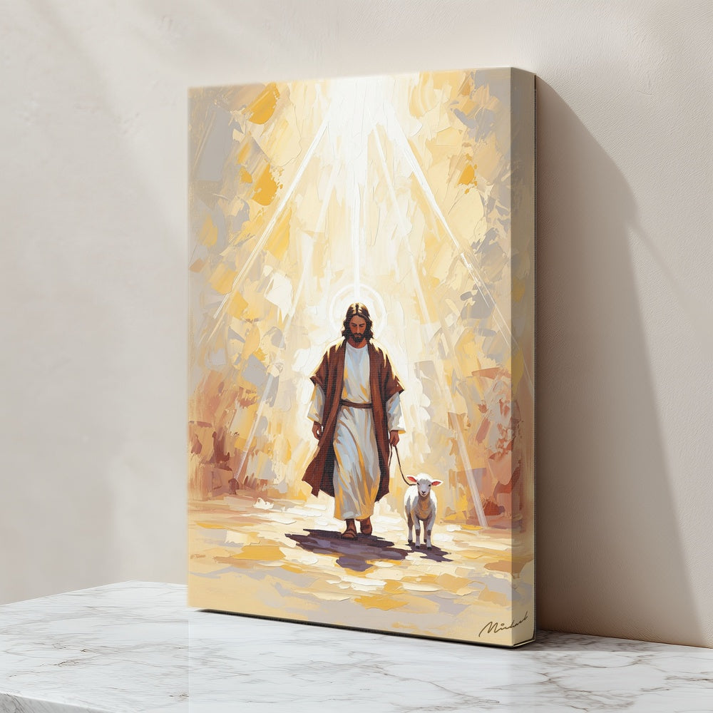 The Journey Home II, Christian Canvas Wall Art, Christmas Gift Ideas, Christian Home Decor, Ciaocustom