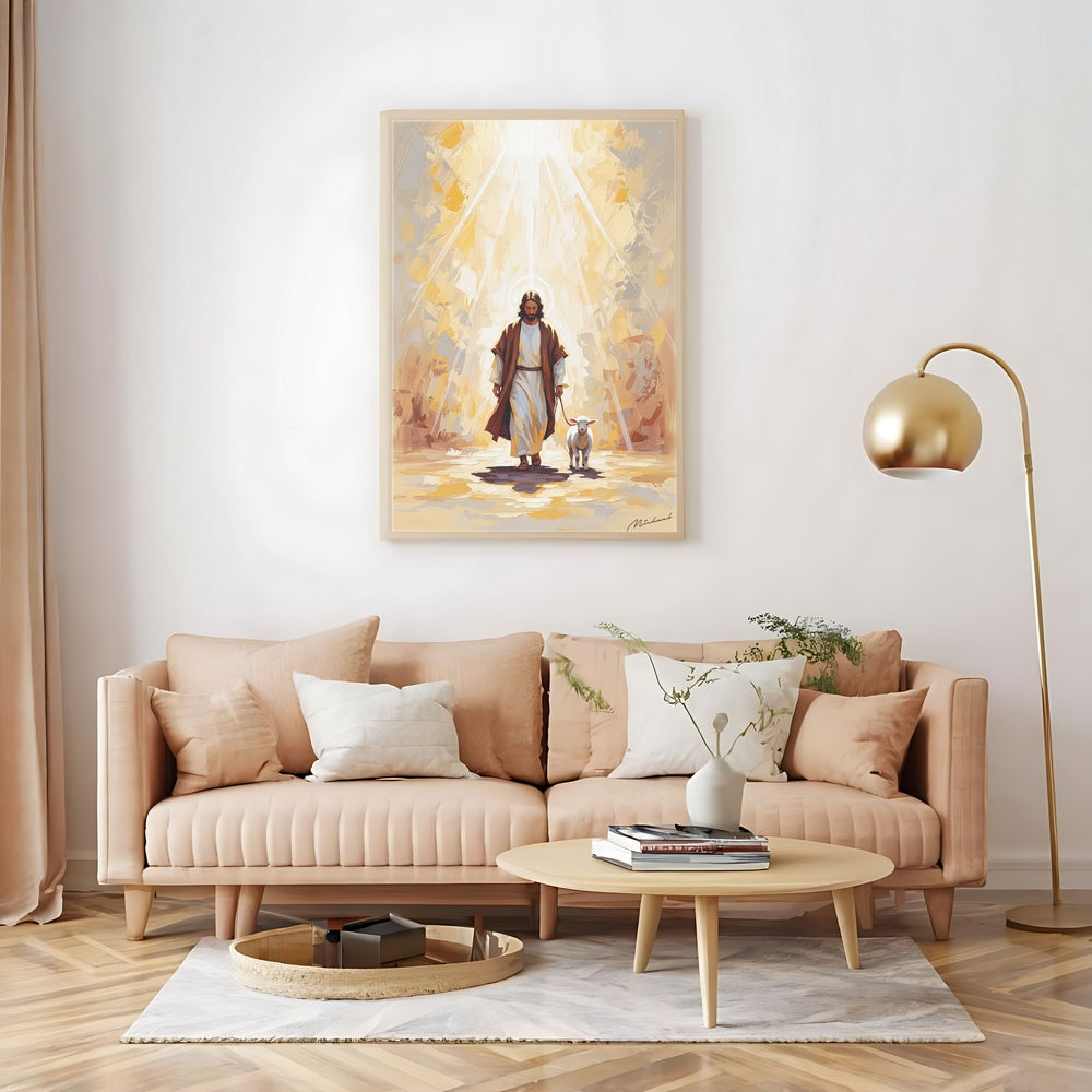 The Journey Home II, Christian Canvas Wall Art, Christmas Gift Ideas, Christian Home Decor, Ciaocustom