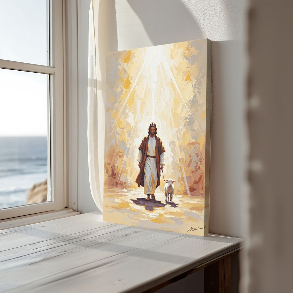 The Journey Home II, Christian Canvas Wall Art, Christmas Gift Ideas, Christian Home Decor, Ciaocustom