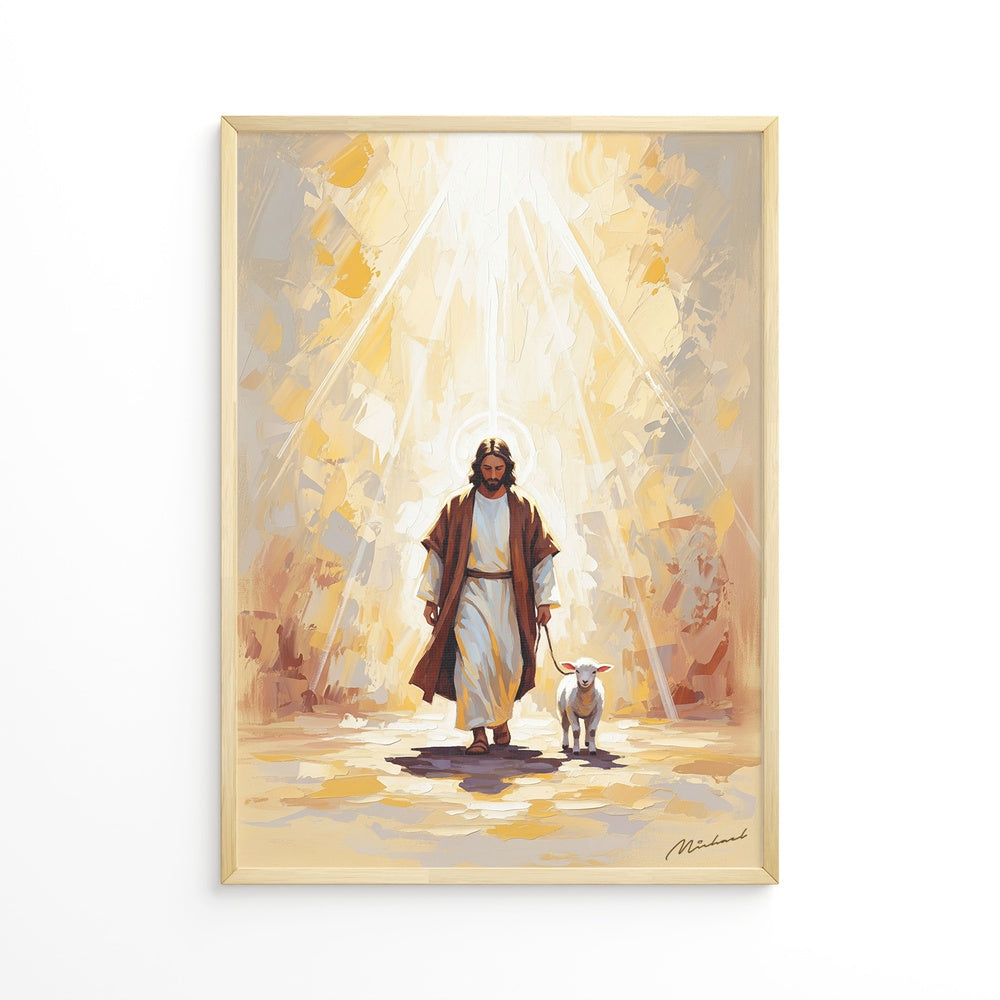 The Journey Home II, Christian Canvas Wall Art, Christmas Gift Ideas, Christian Home Decor, Ciaocustom