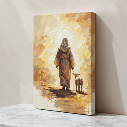 The Journey Home IV, Christian Canvas Wall Art, Christmas Gift Ideas, Christian Home Decor, Ciaocustom