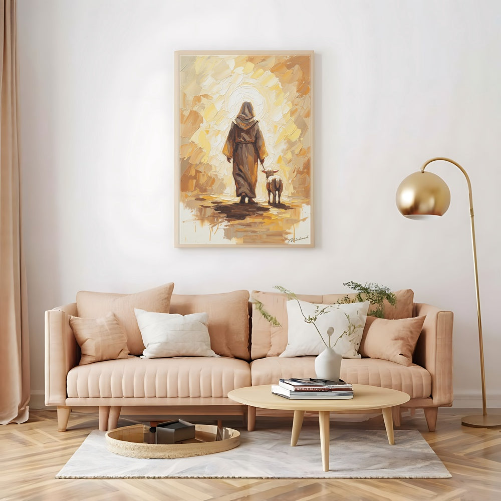 The Journey Home IV, Christian Canvas Wall Art, Christmas Gift Ideas, Christian Home Decor, Ciaocustom