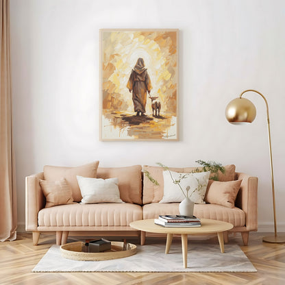 The Journey Home IV, Christian Canvas Wall Art, Christmas Gift Ideas, Christian Home Decor, Ciaocustom