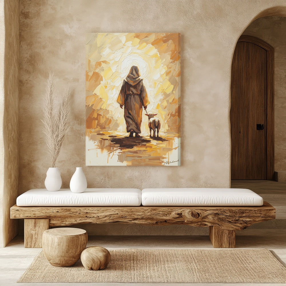 The Journey Home IV, Christian Canvas Wall Art, Christmas Gift Ideas, Christian Home Decor, Ciaocustom