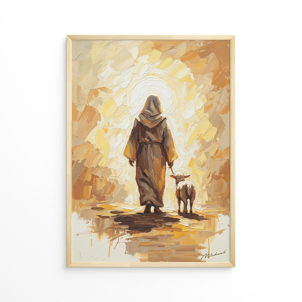 The Journey Home IV, Christian Canvas Wall Art, Christmas Gift Ideas, Christian Home Decor, Ciaocustom